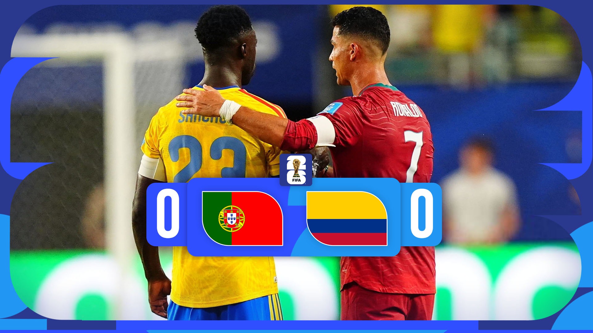 خلاصه بازی کلمبیا 0-0 پرتغال