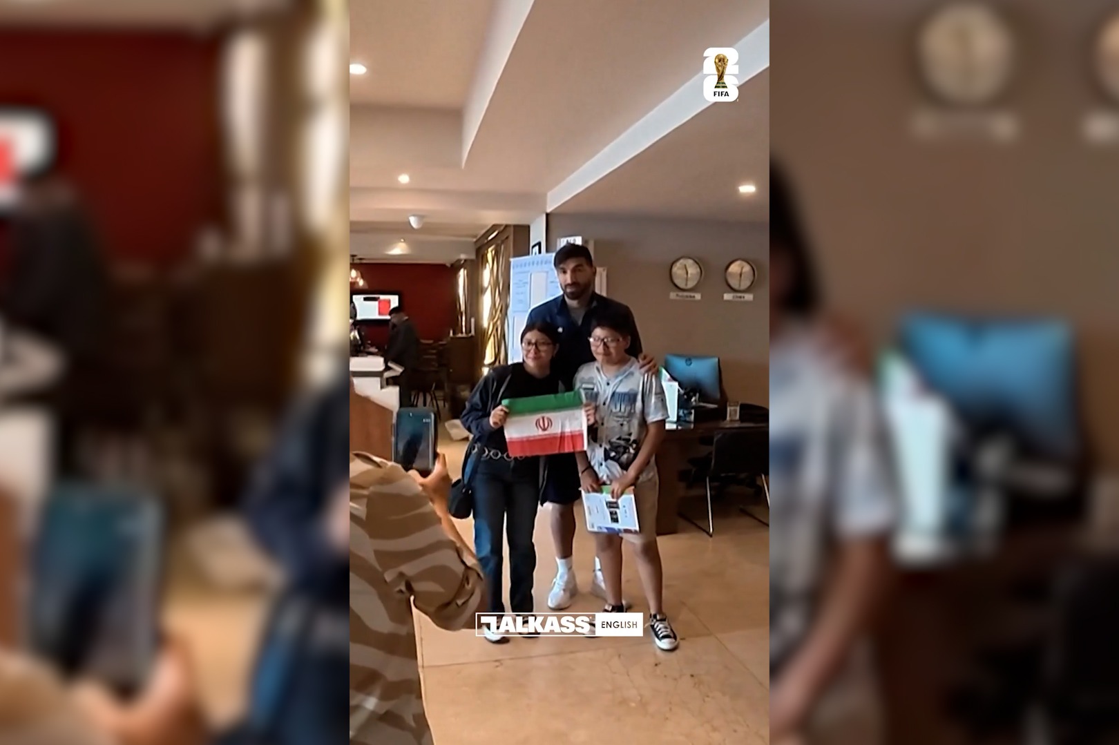 حرکت ارزشمند ملی پوشان ایران پس از حذف از جام جهانی