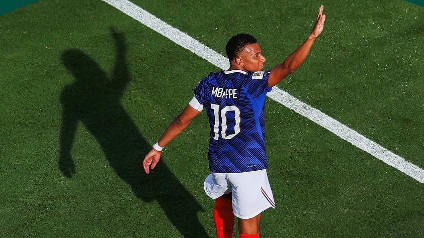 عملکرد امباپه؛ برترین بازیکن دیدار فرانسه 3-0 سوئد