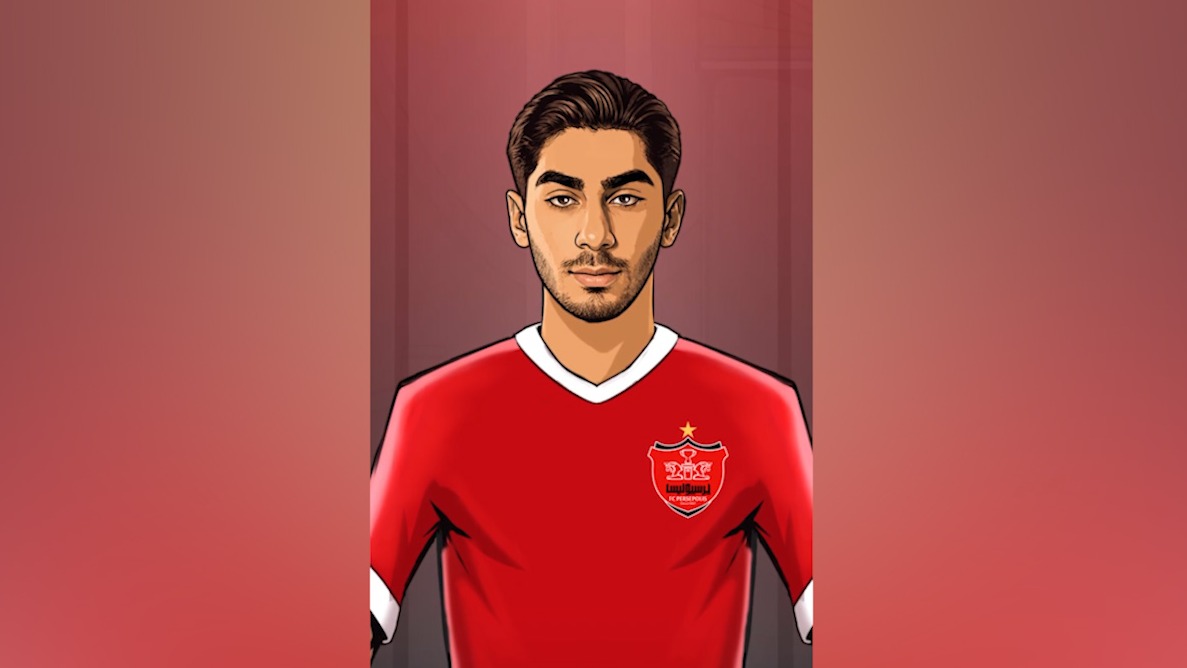 انیمیشن باشگاه پرسپولیس به بهانه پیوستن پوریا شهرآبادی به این تیم