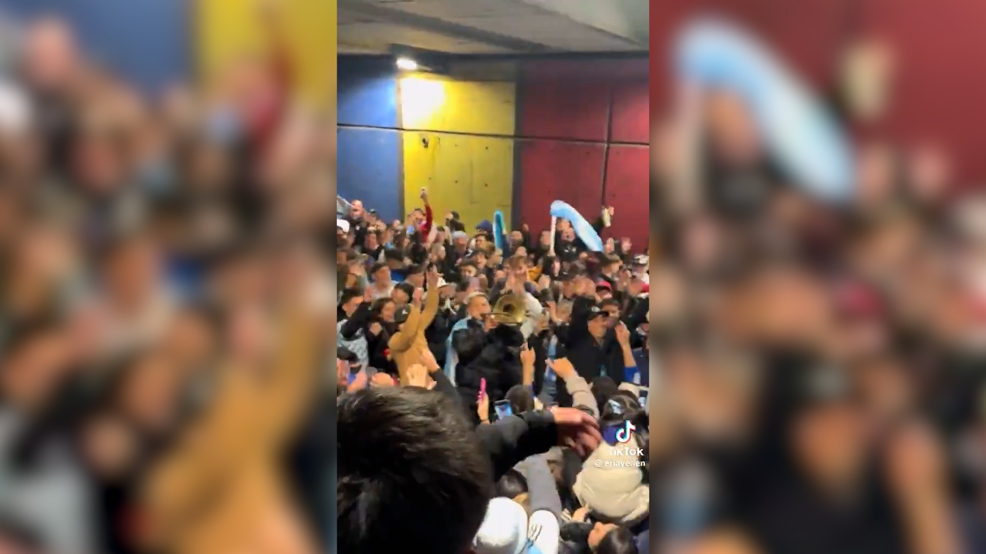 شادی آرژانتینی ها بعد از صعود به نیمه نهایی جام جهانی