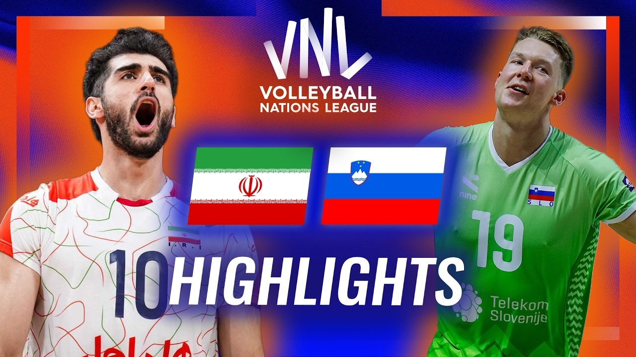 خلاصه والیبال ایران 0-3 اسلوونی