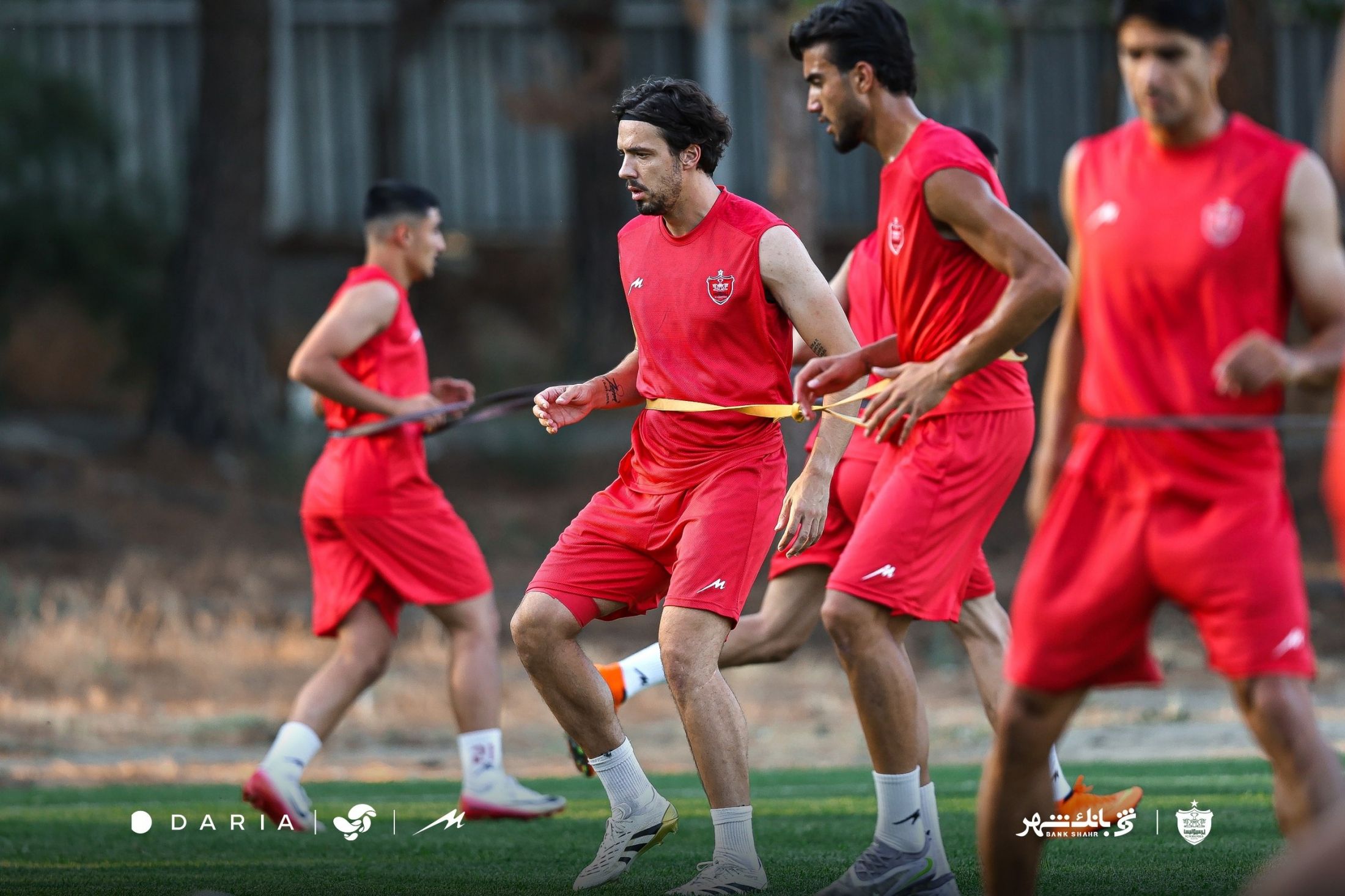 گزارش تصویری؛ تمرین پرسپولیس در روز پرشایعه!