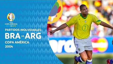 نوستالژی/ برزیل 2-2 آرژانتین در فینال کوپا 2004
