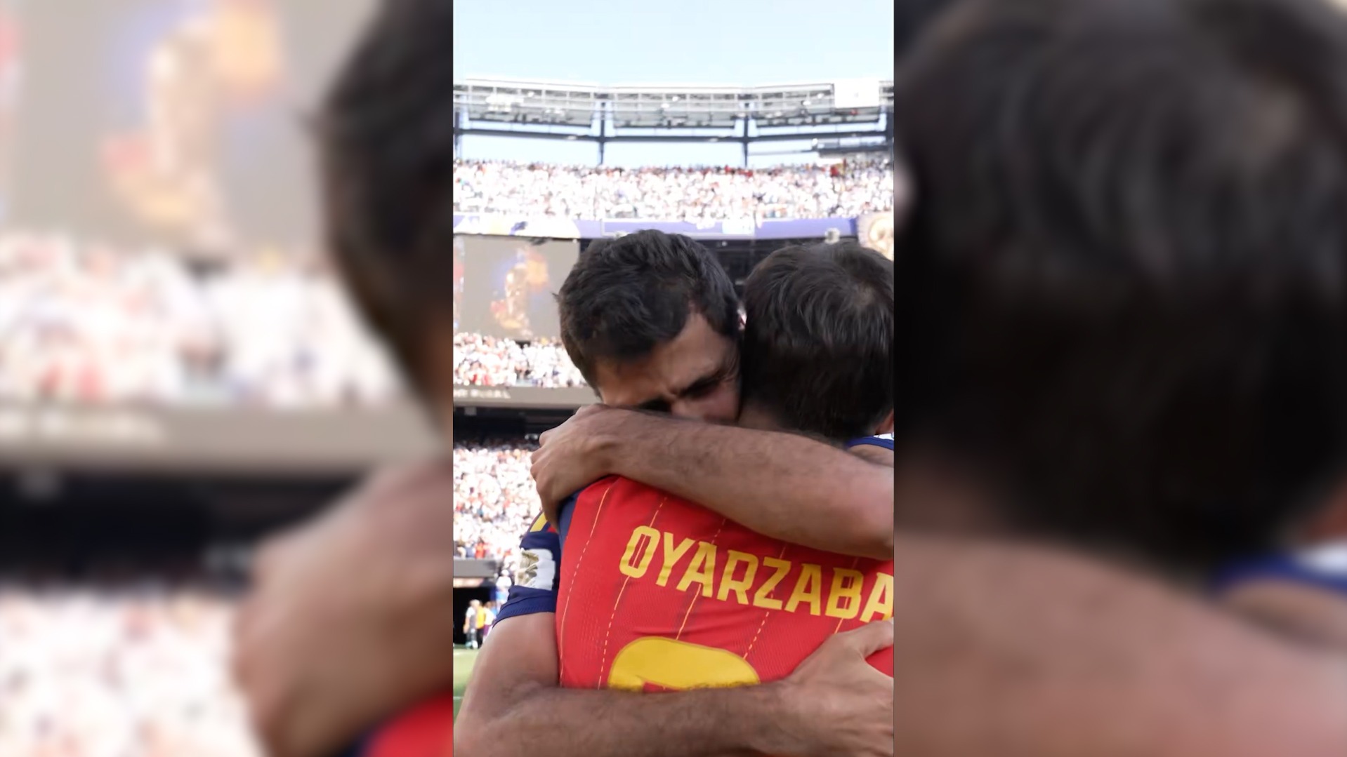 پشت صحنه قهرمانی؛ شادی اسپانیایی ها بعد از قهرمانی در جام جهانی