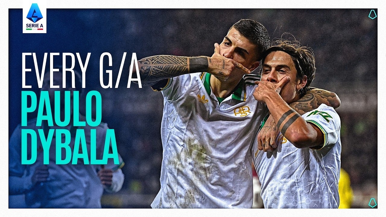 گلها و پاس گلهای پائولو دیبالا به بهانه تمدید قرارداد با رم