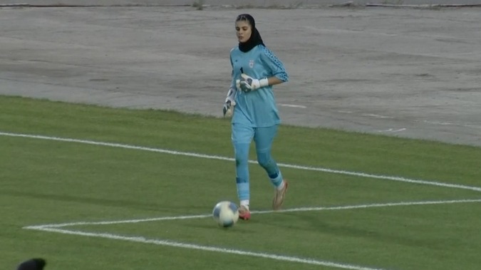 خلاصه بازی بانوان ایران 2-1 قرقیزستان (جوانان کافا)