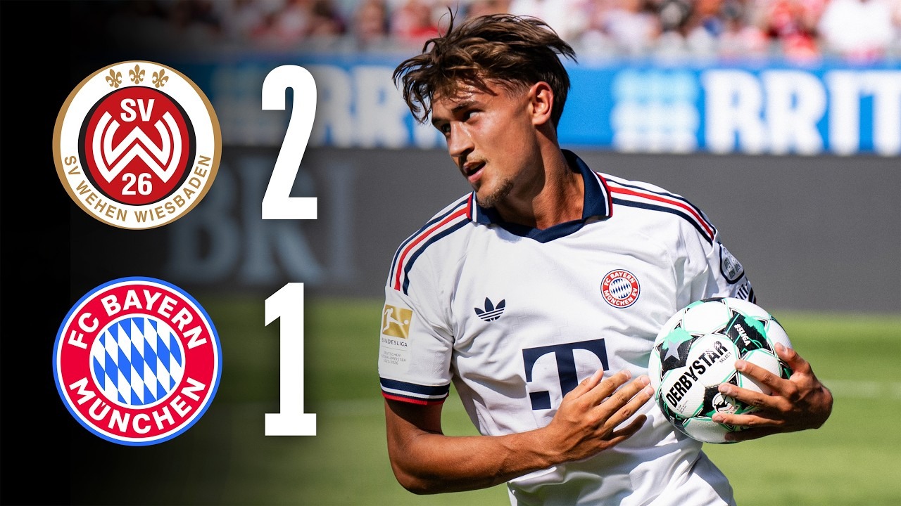خلاصه بازی وهن ویزبادن 2-1 بایرن مونیخ