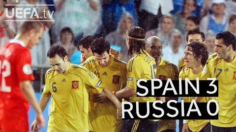 نوستالژی/ اسپانیا 4-0 روسیه در یورو 2008