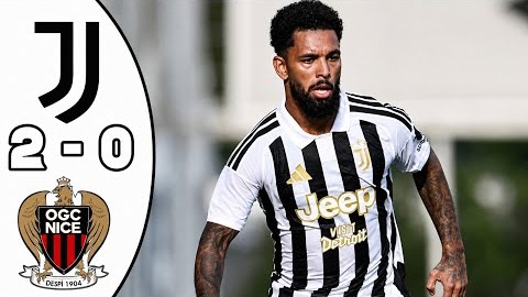 خلاصه بازی یوونتوس 2-0 نیس