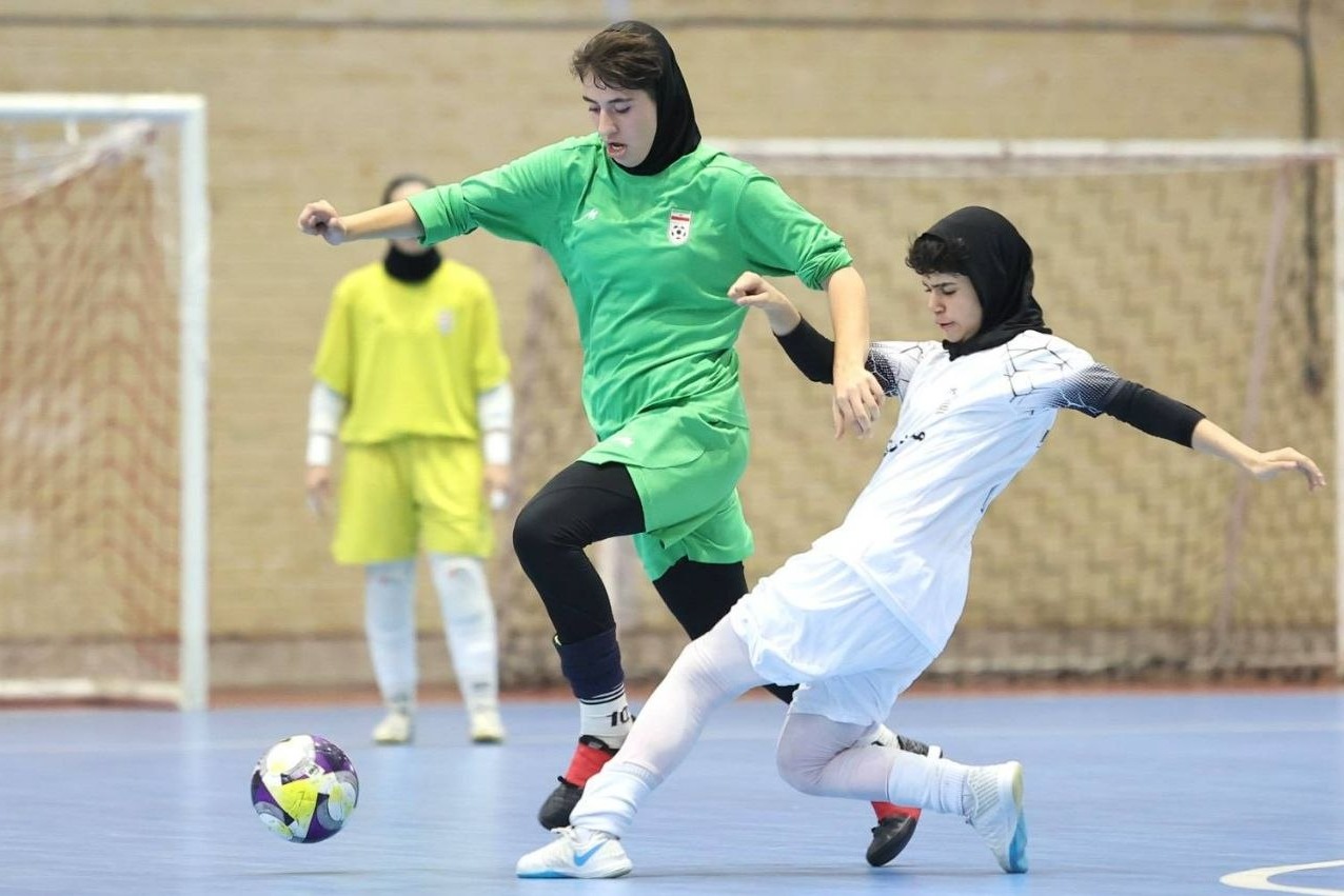 پیروزی پرگل تیم ملی فوتسال جوانان بانوان برابر تیم منتخب تهران