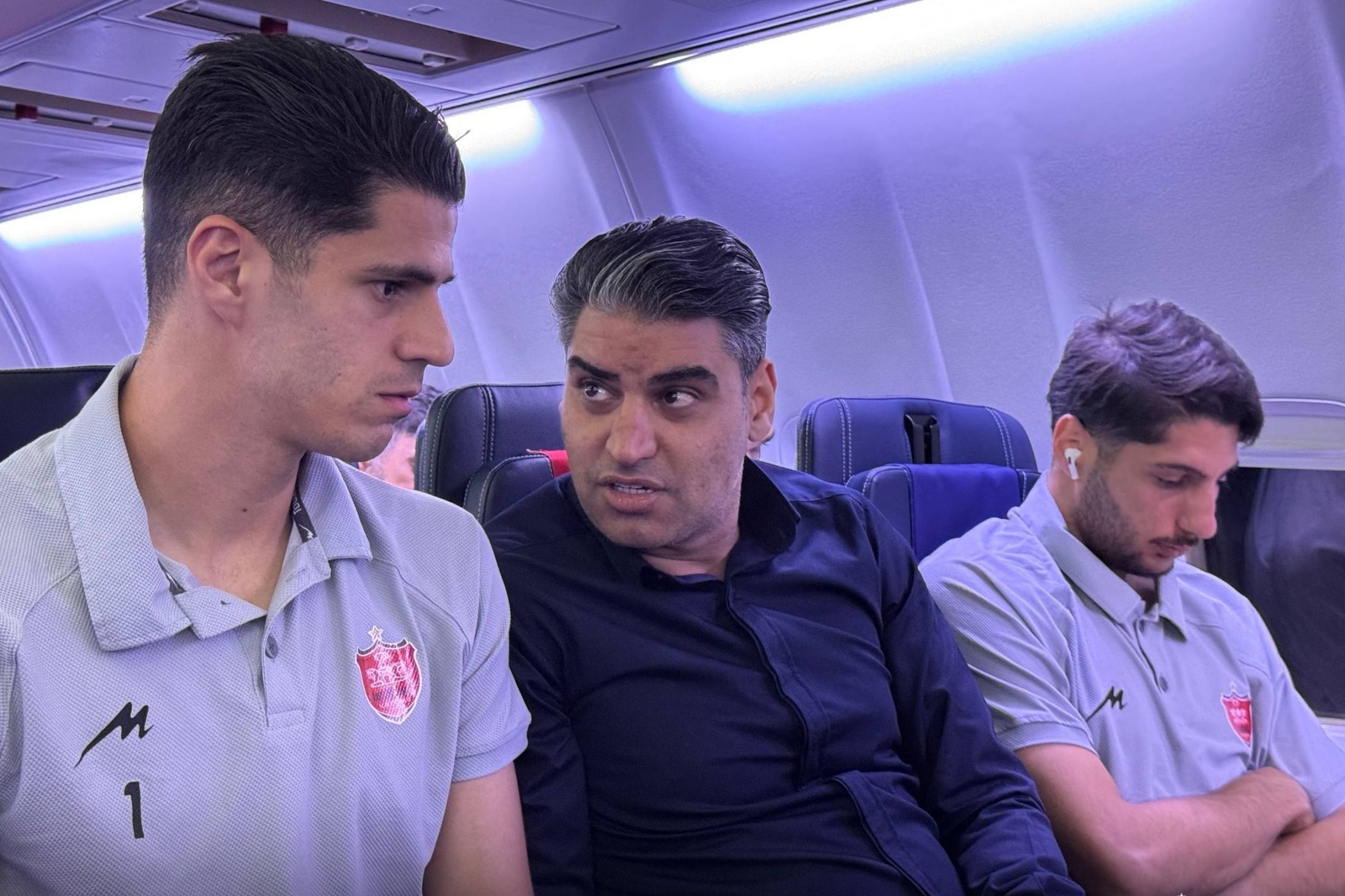 بازیکنان پرسپولیس در پرواز به مدیرعامل چه گفتند؟