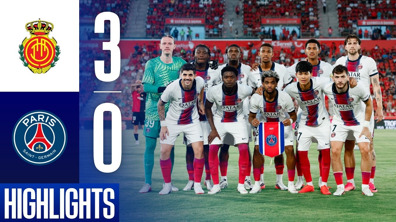 خلاصه بازی مایورکا 3-0 پاری سن ژرمن