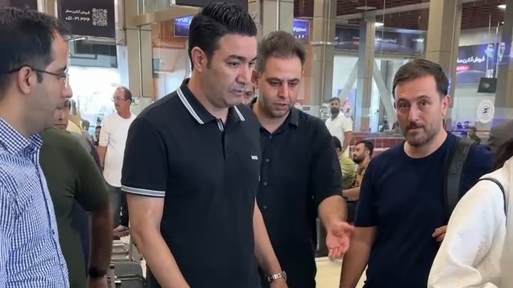 سرمربی جدید تراکتور؟ جواد نکونام وارد تبریز شد