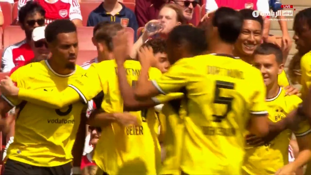 گل اول دورتموند به آرسنال (ایناسیو)