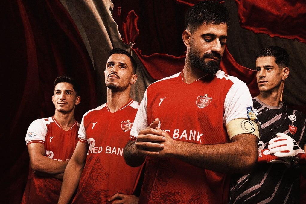 رونمایی از پیراهن جدید پرسپولیس (عکس)