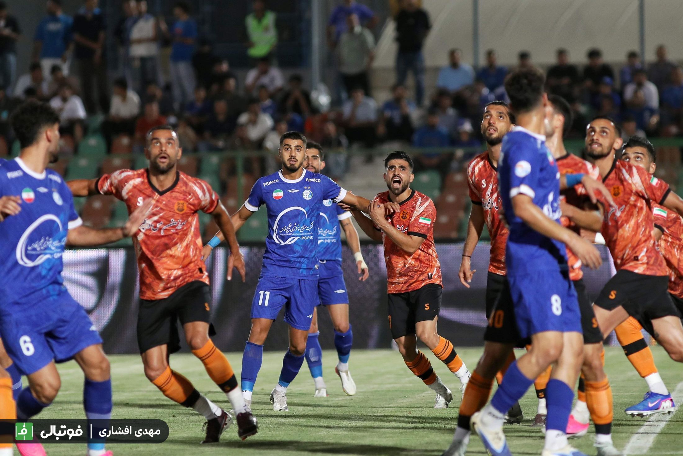 گزارش تصویری؛ ۴گل آبی در اولین بازی فصل استقلال