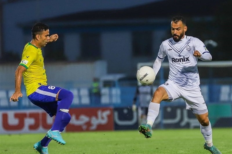 صنعت‌نفت آبادان 1-1 ملوان؛ رضایت شمال و جنوب به تساوی