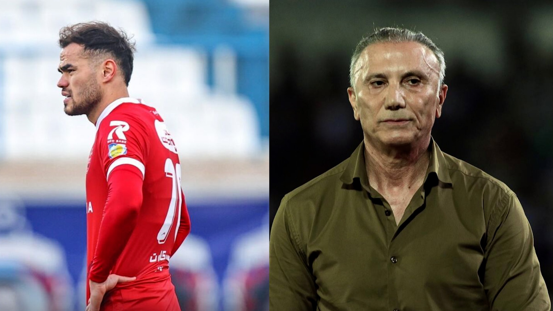 واکنش درخشان به قهر اورونوف در بین دو نیمه پرسپولیس - شمس آذر