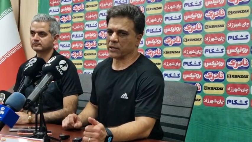 صحبت های رضایی سرمربی شمس آذر پس از تساوی مقابل فولاد خوزستان