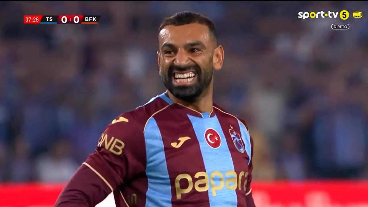 گل اول ترابزون اسپور به باشاک شهیر (محمد صلاح)