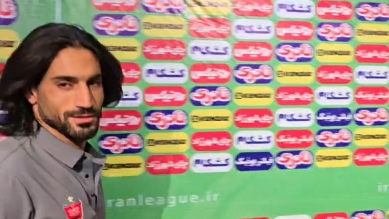 ری اکشن ابرقویی مدافع پرسپولیس پس از شکست مقابل تراکتور با اشتباه دانیال ایری