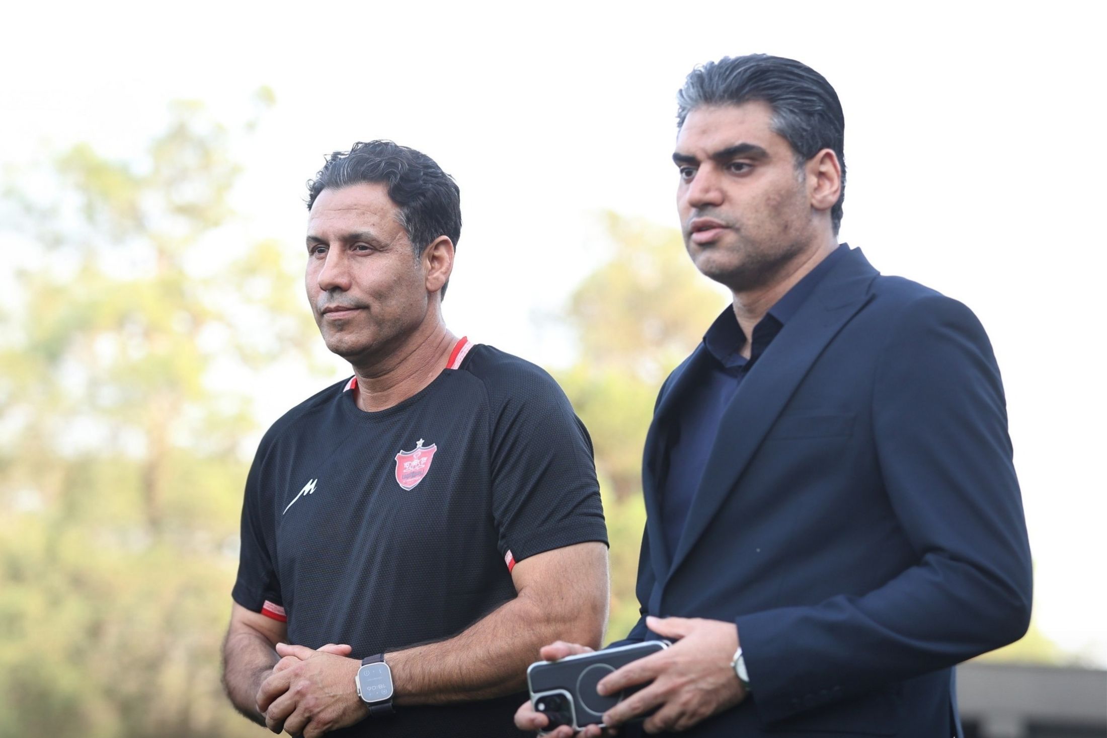 جلسه حدادی و سرمربی پرسپولیس برگزار شد