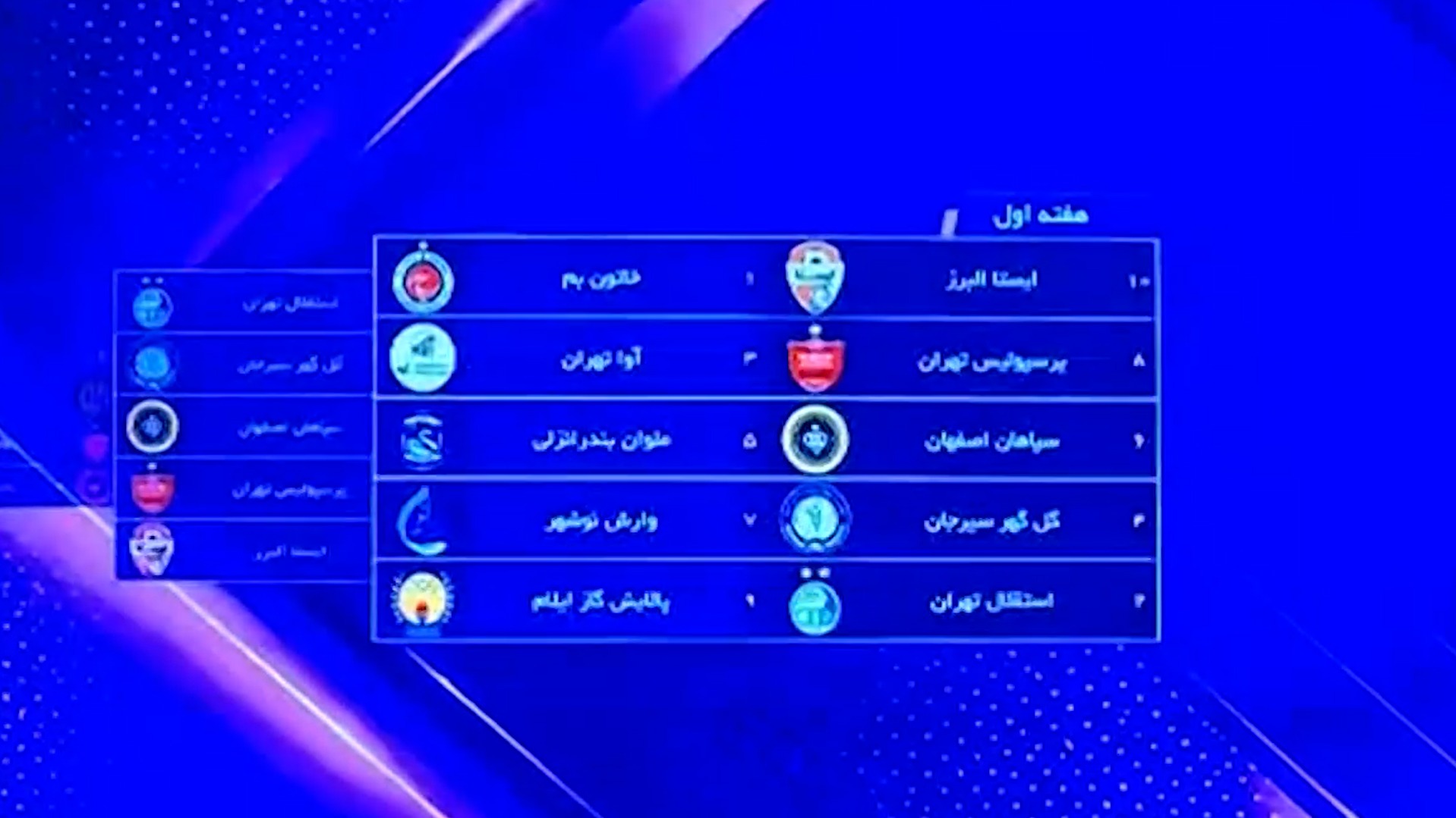 ده تیم لیگ برتری فوتبال بانوان رقبای خود را شناختند