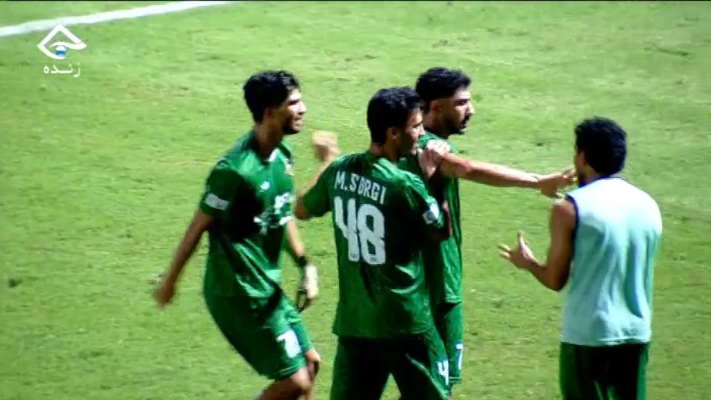 گل دوم شمس آذر قزوین به نساجی مازندران (دبل و گل تماشایی محمدی)