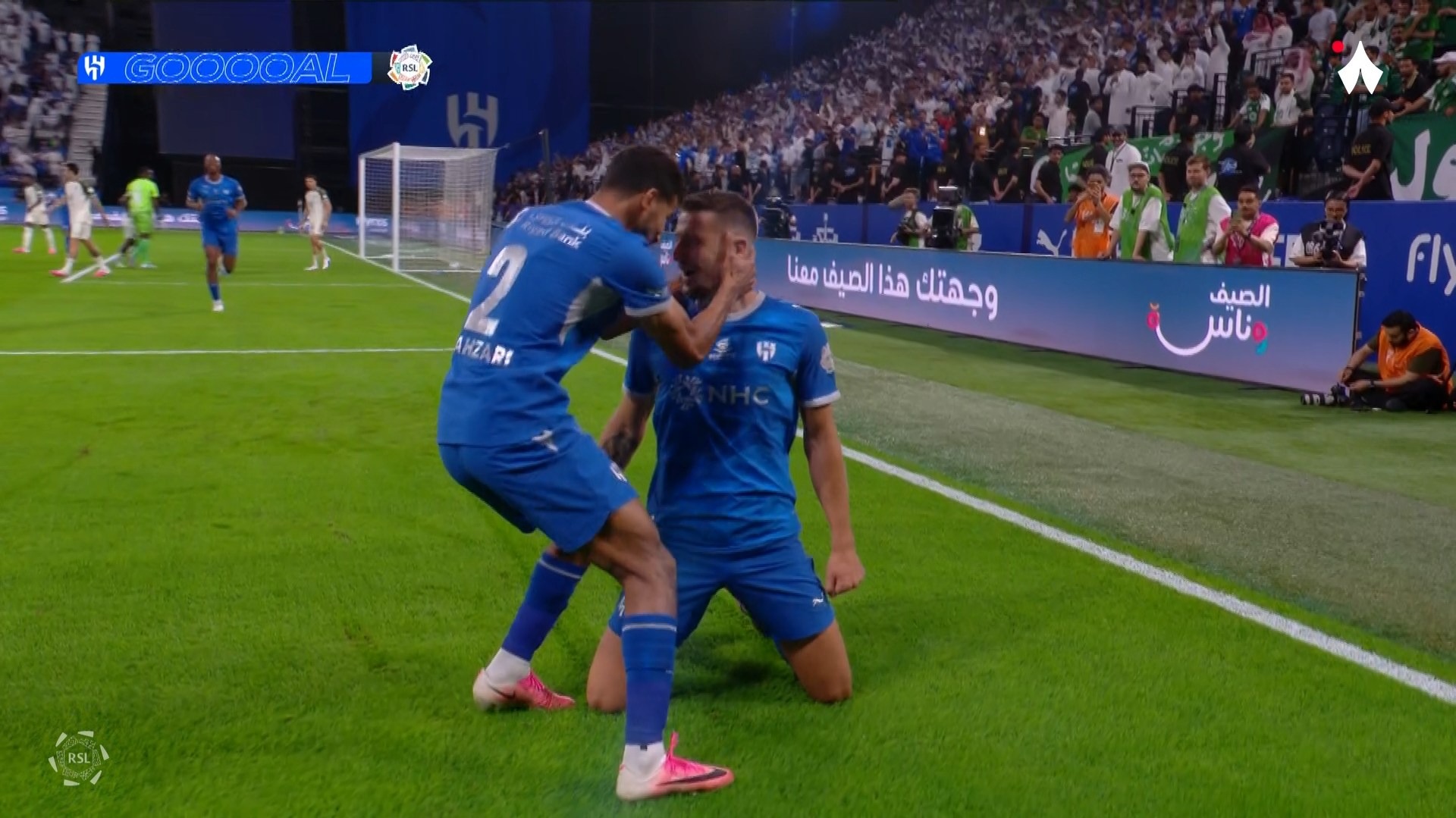 گل اول الهلال به الاهلی عربستان (میلینکوویچ ساویچ)