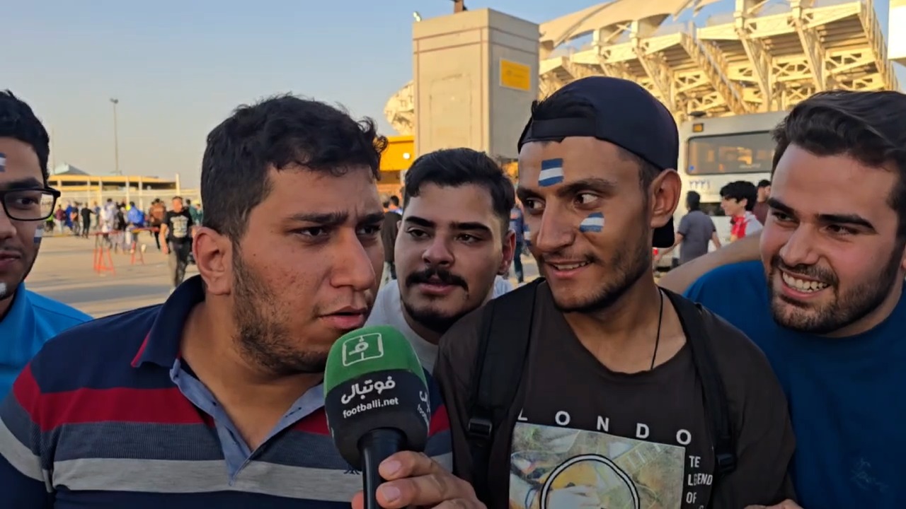 هواداران متعصب اصفهانی استقلال قبل از دربی