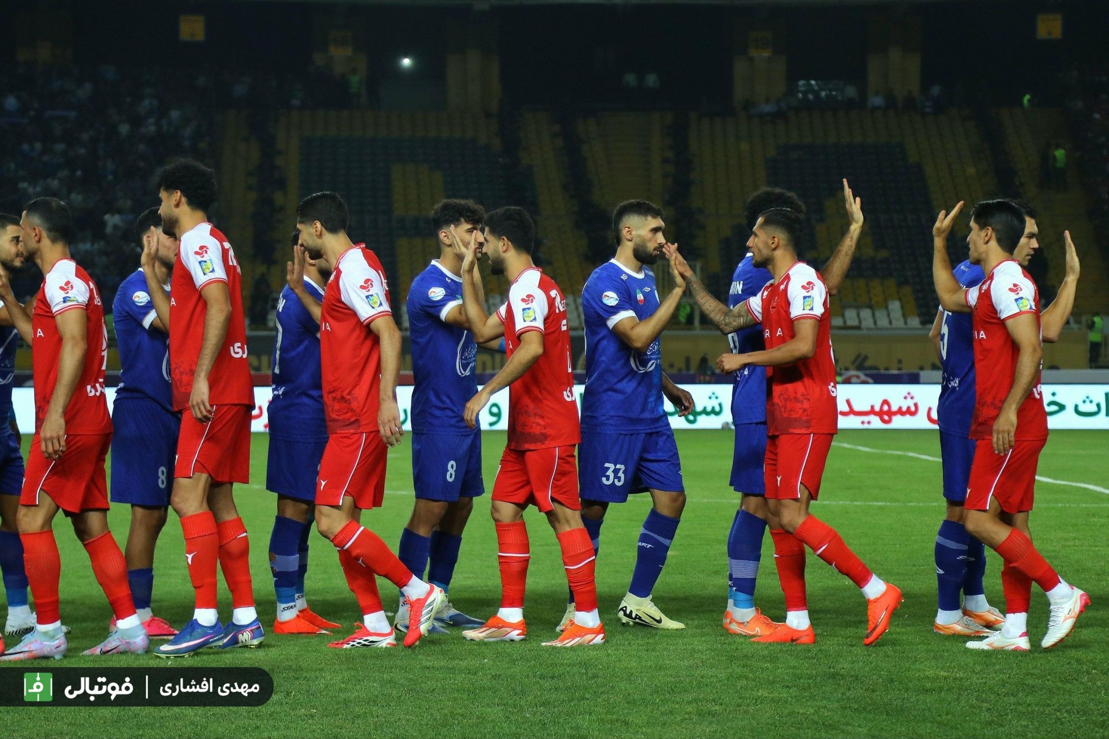 آمار دربی 107؛ امید گل پرسپولیس بیشتر بود! (عکس)