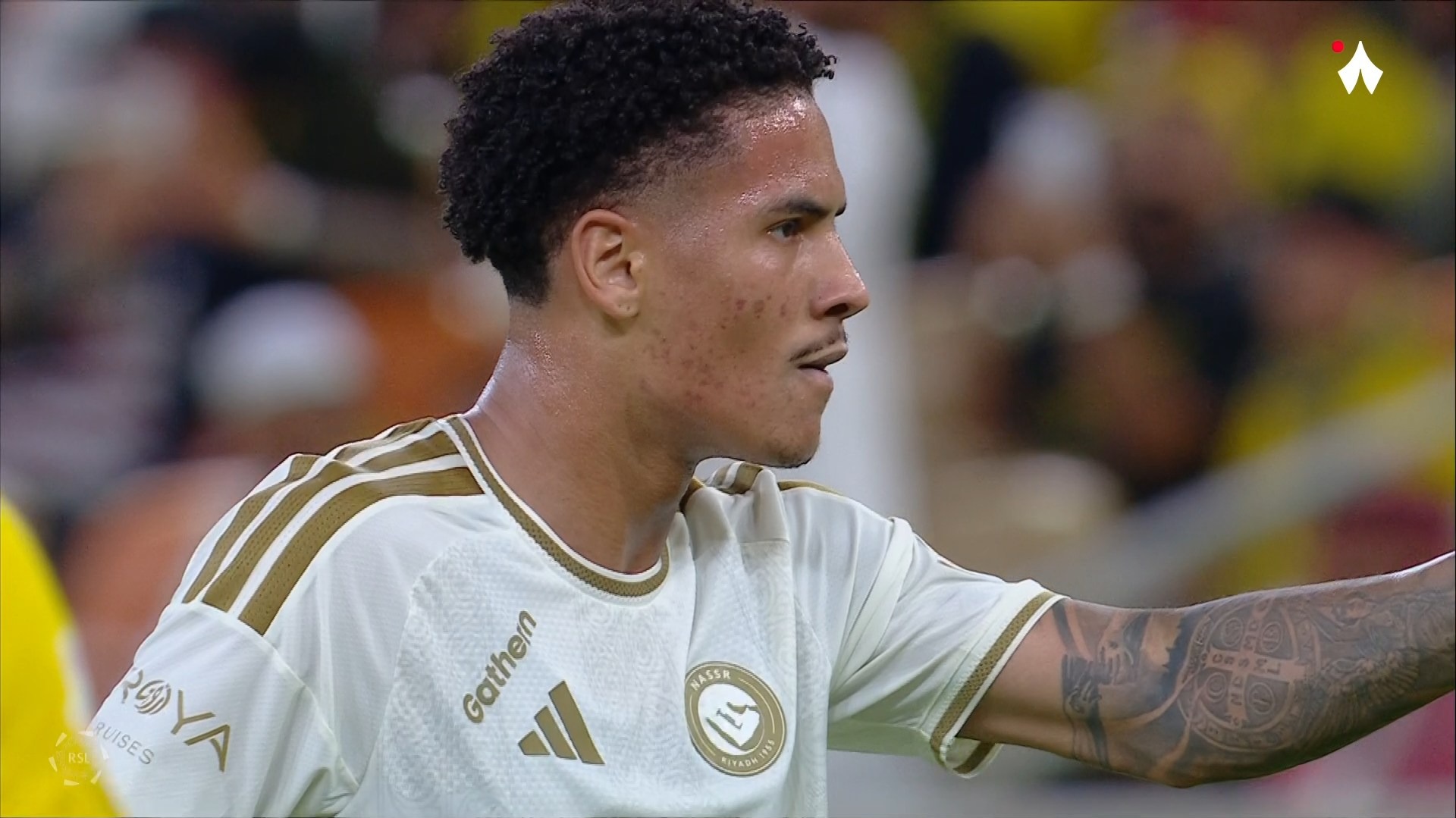 گل اول النصر به الاتحاد (آنجلو گابریل)