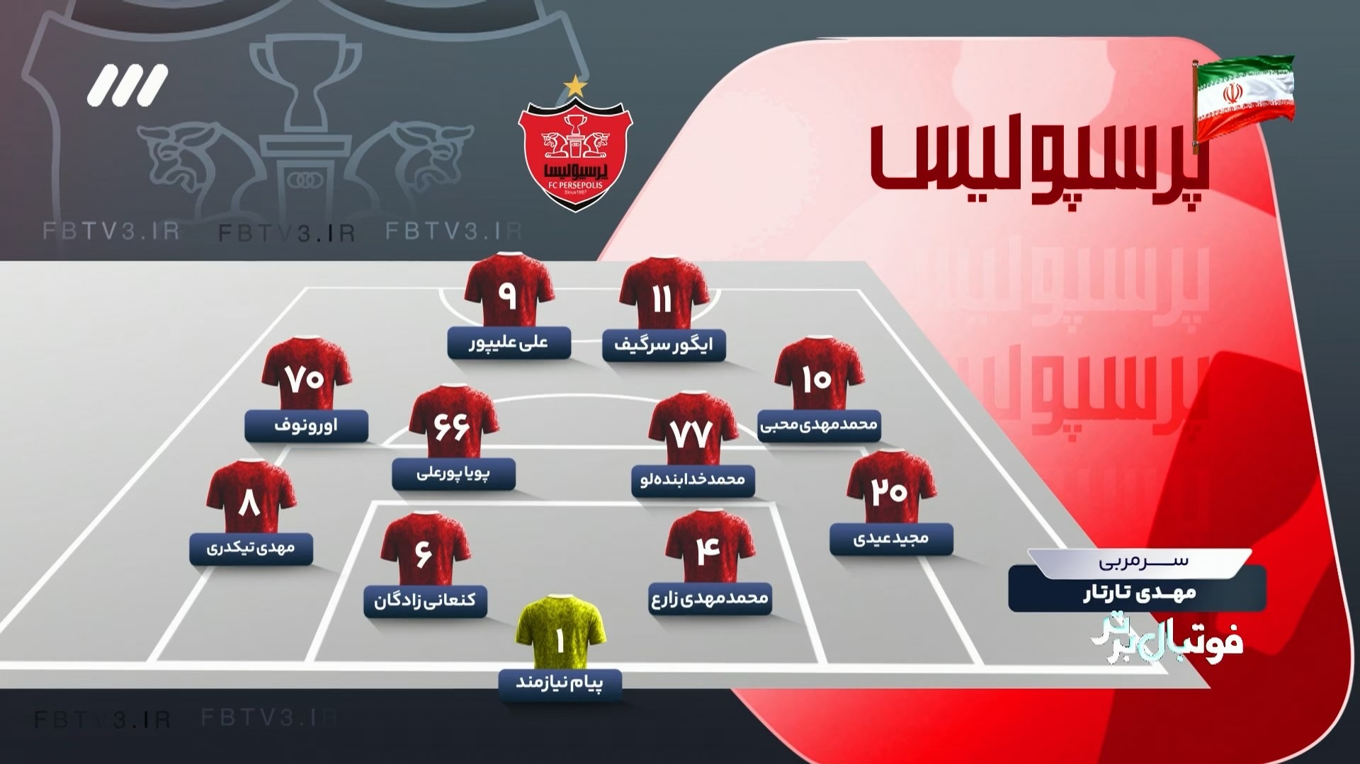 حواشی بازی پرسپولیس و ذوب آهن