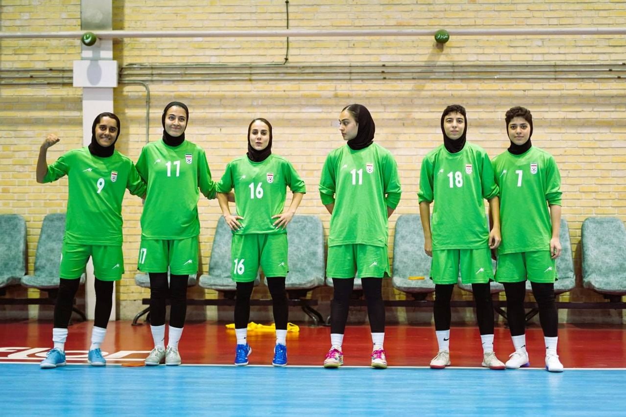 گزارش تصویری؛ تمرین شاداب تیم ملی فوتسال بانوان
