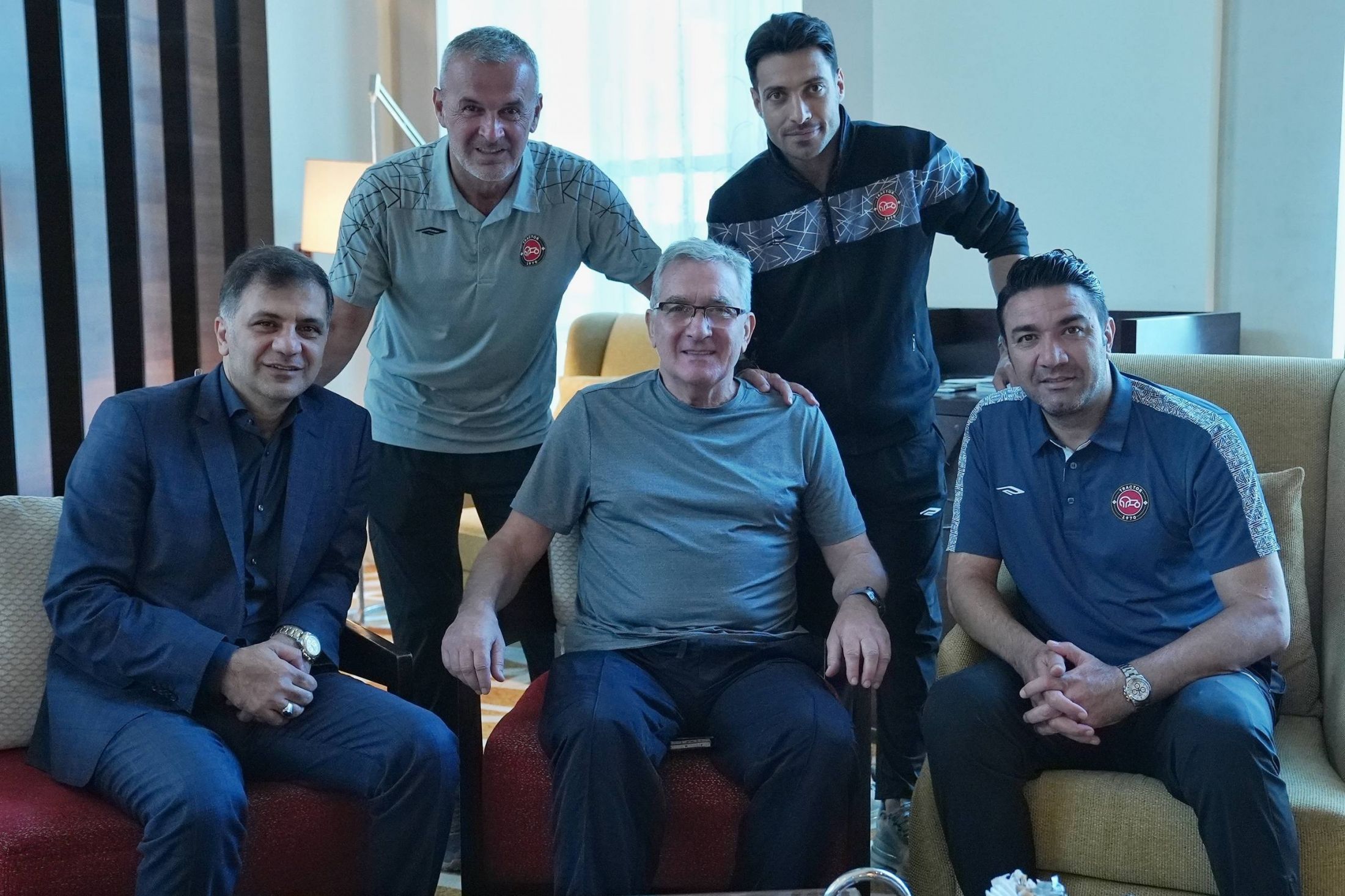 حضور سرمربی اسبق پرسپولیس در اردوی تراکتور