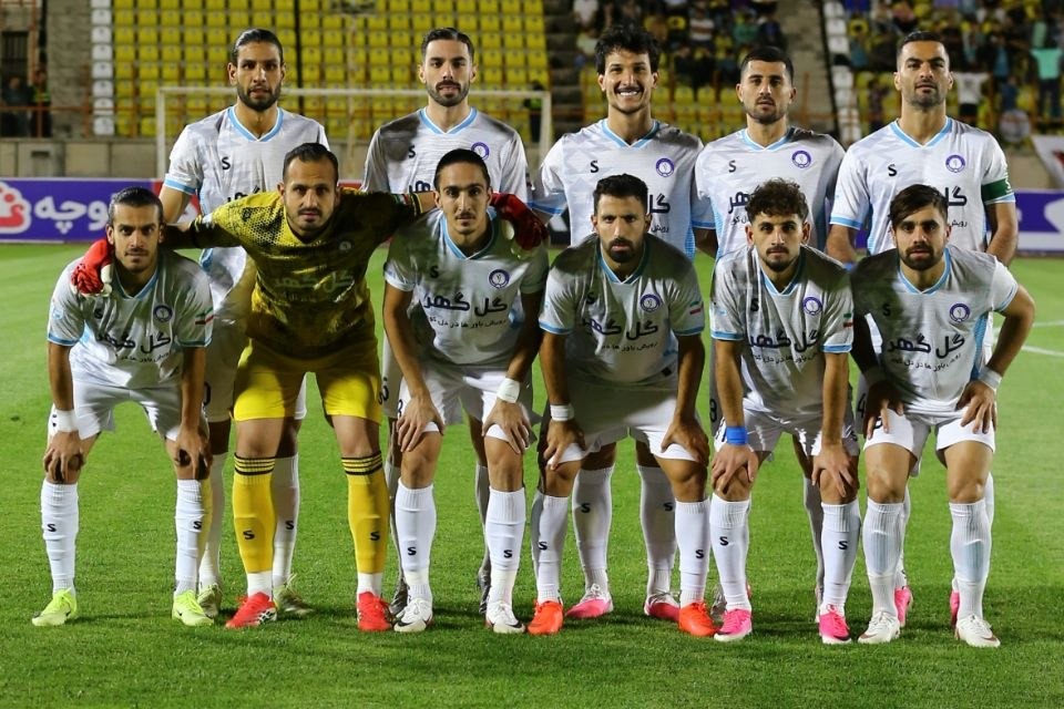 ترکیب گل‌گهر سیرجان در اولین بازی آسیایی