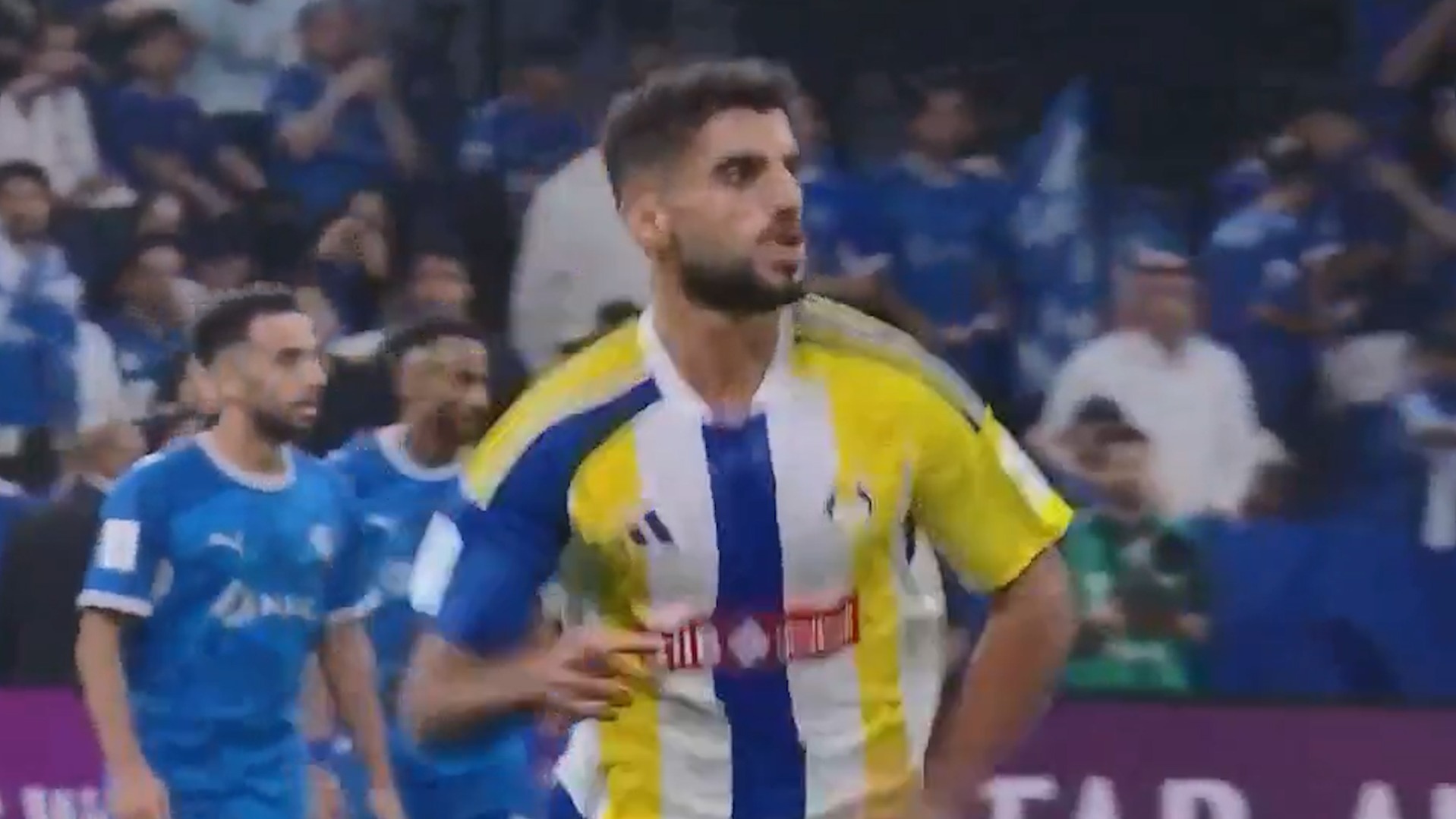 گل اول الغرافه به الهلال (علا الدین) فوتبالی | 