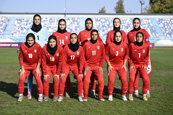 نایب‌قهرمانی تیم ملی فوتبال‌ دختران نوجوان ایران در کافا