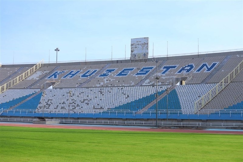 ورزشگاه غدیر آماده میزبانی از استقلال خوزستان