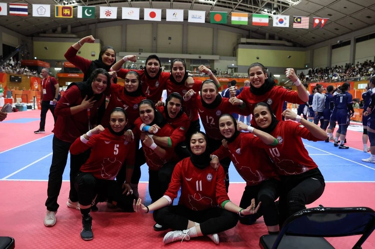 کبدی بانوان ایران در فینال آسیا