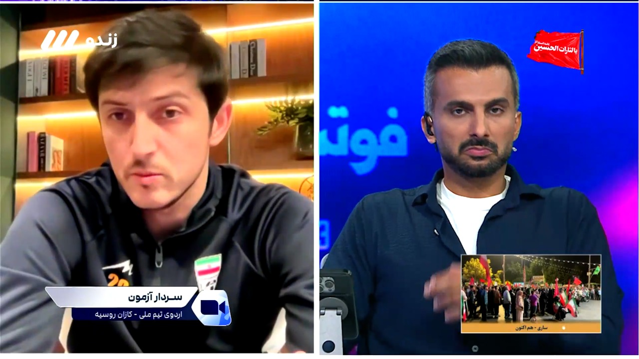 سردار آزمون: بازیکن بی جا می کند سر بازیکن دیگری داد بزند