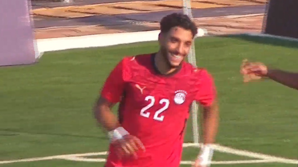 گل دوم مصر به سودان جنوبی (عمر مرموش) فوتبالی | 