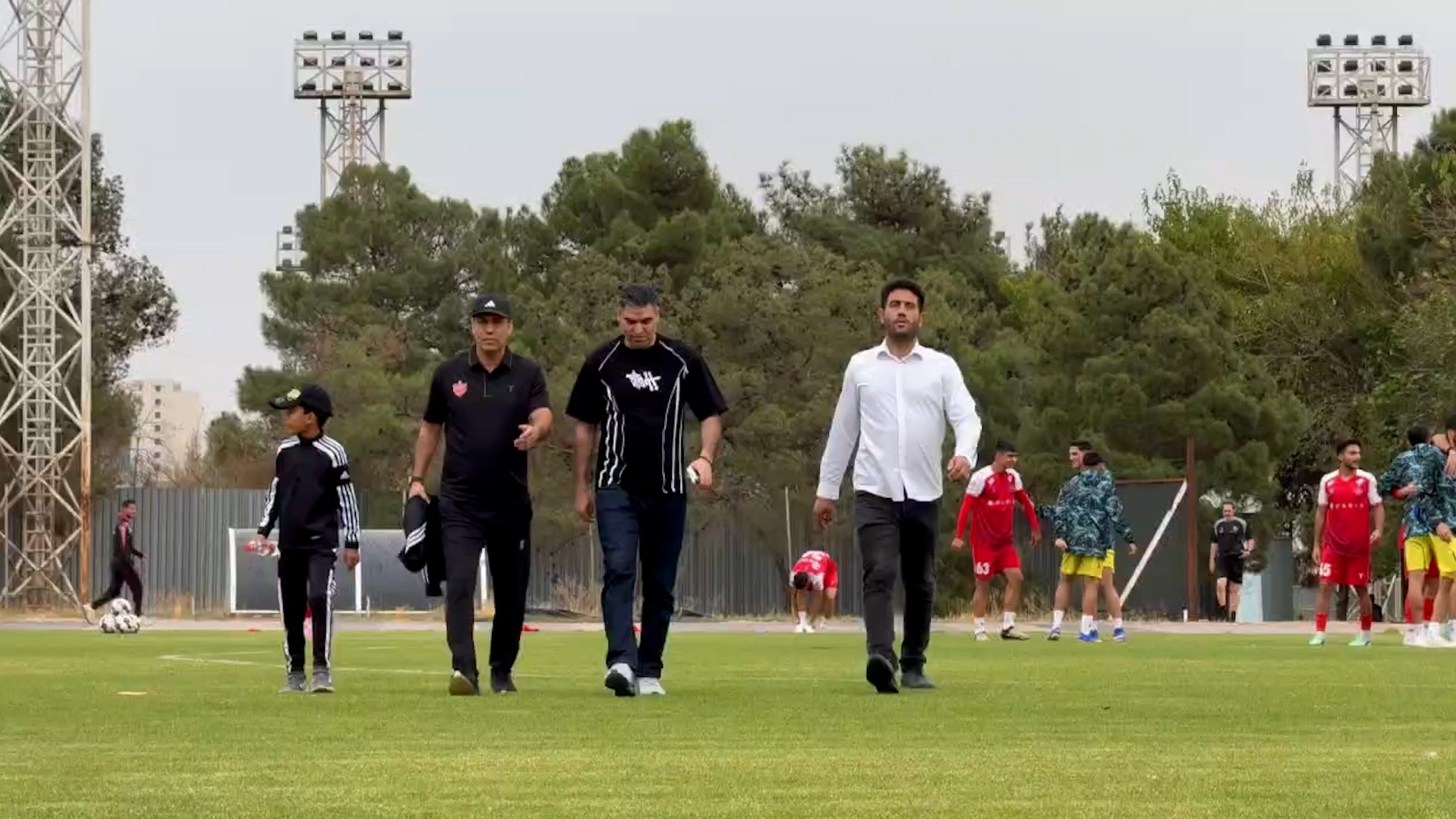 حواشی پیش از آغاز دیدار تدارکاتی پرسپولیس ـ گلگهر
