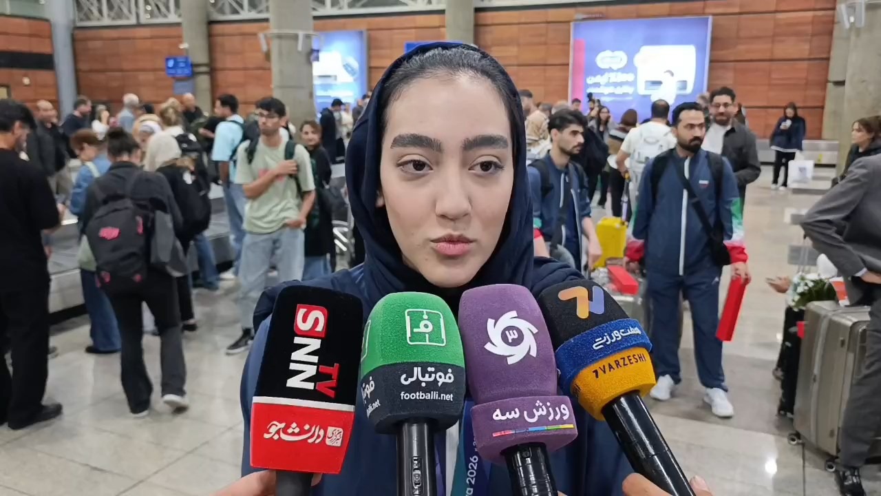 فاطمه احمدی: مدالم را مدیون استاد ساعی هستم