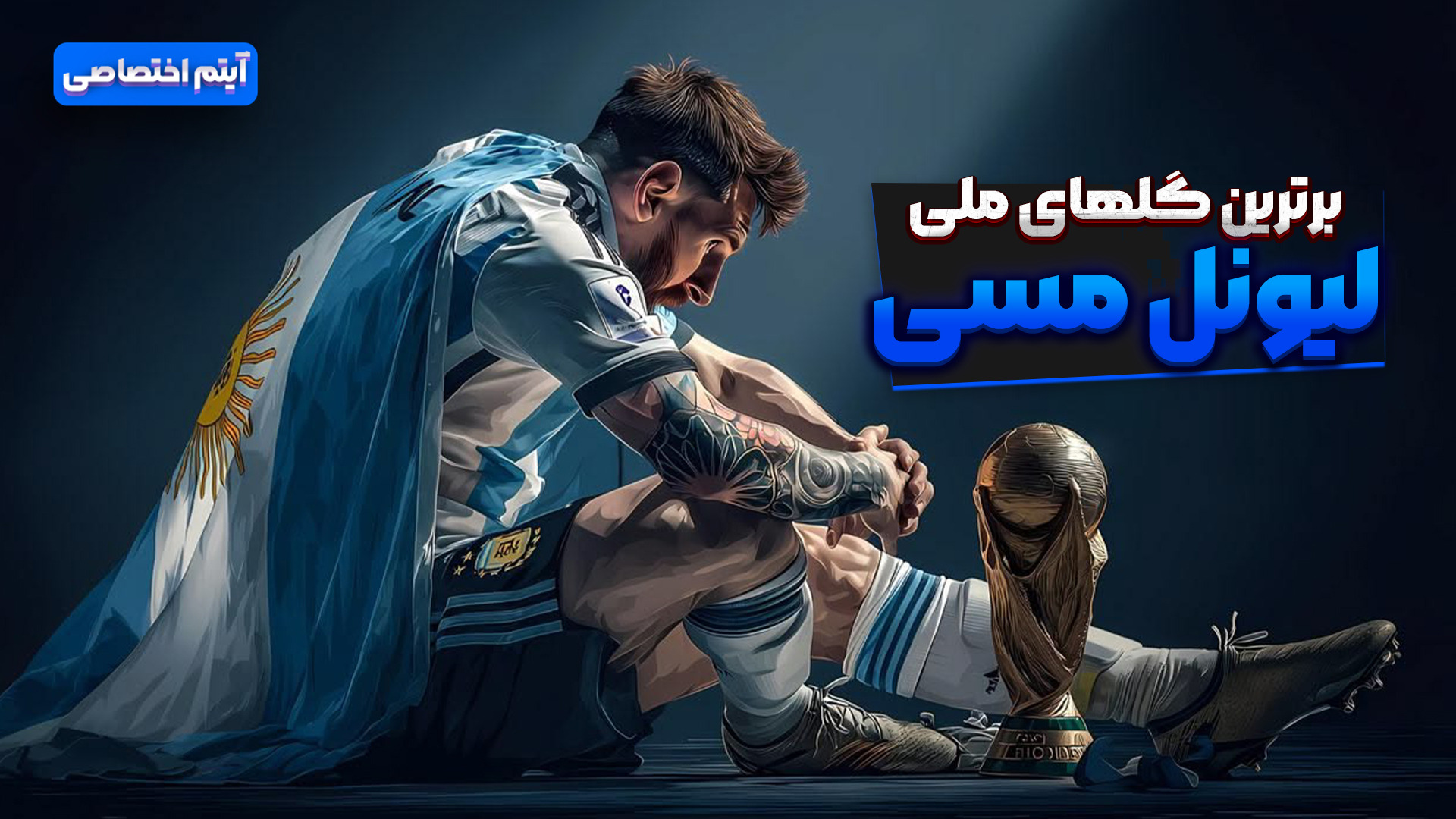 برترین گلهای ملی لیونل مسی