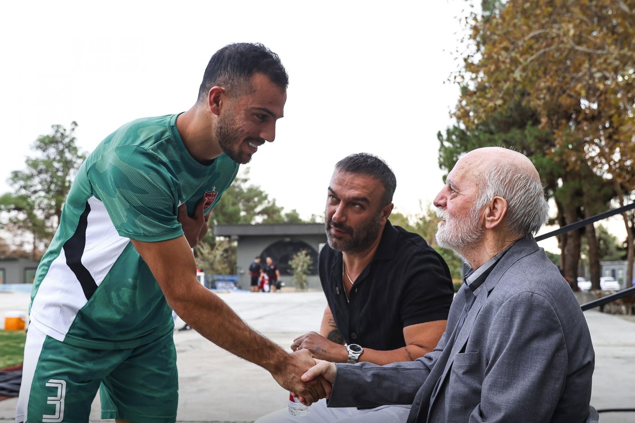 حضور محمود خوردبین در تمرین امروز پرسپولیس (عکس)