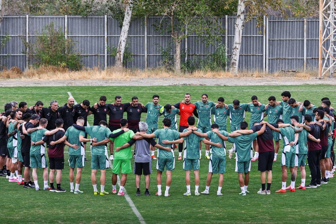 گزارش تصویری؛ پرسپولیس آماده دیدار با صنعت‌نفت آبادان