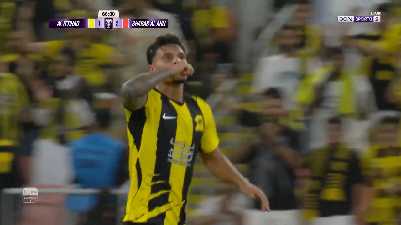 گل اول الاتحاد به شباب الاهلی (سوپرگل ریچارد ریوس)