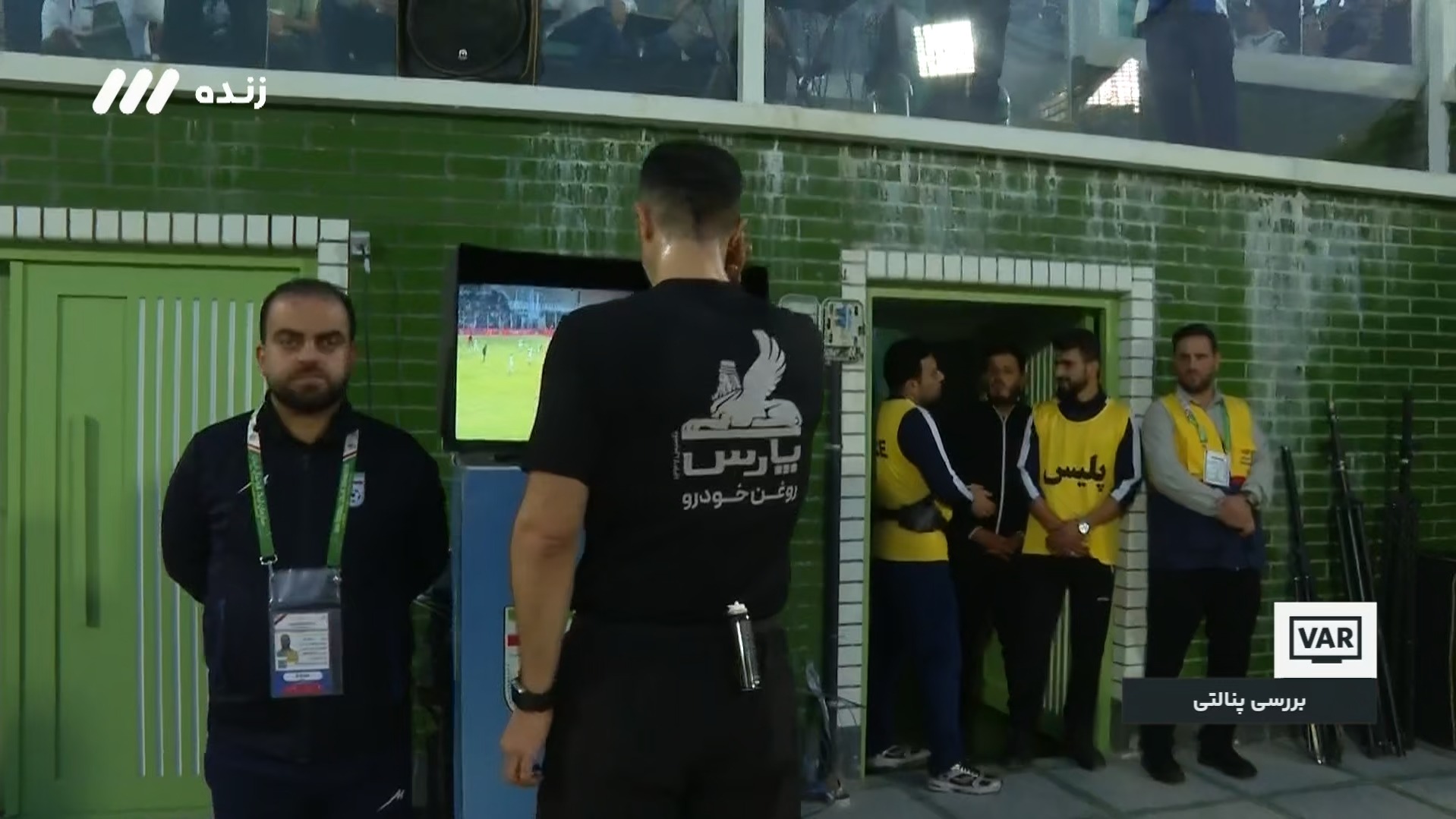 پنالتی پرسپولیس مقابل خیبر پس از بازبینی رد شد